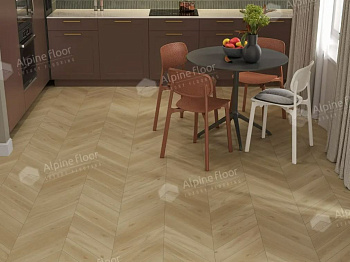 Ламинат Alpine Floor Искусство шеврона (CHEVRON ART) Дуб Монте-Роза LF109-01
